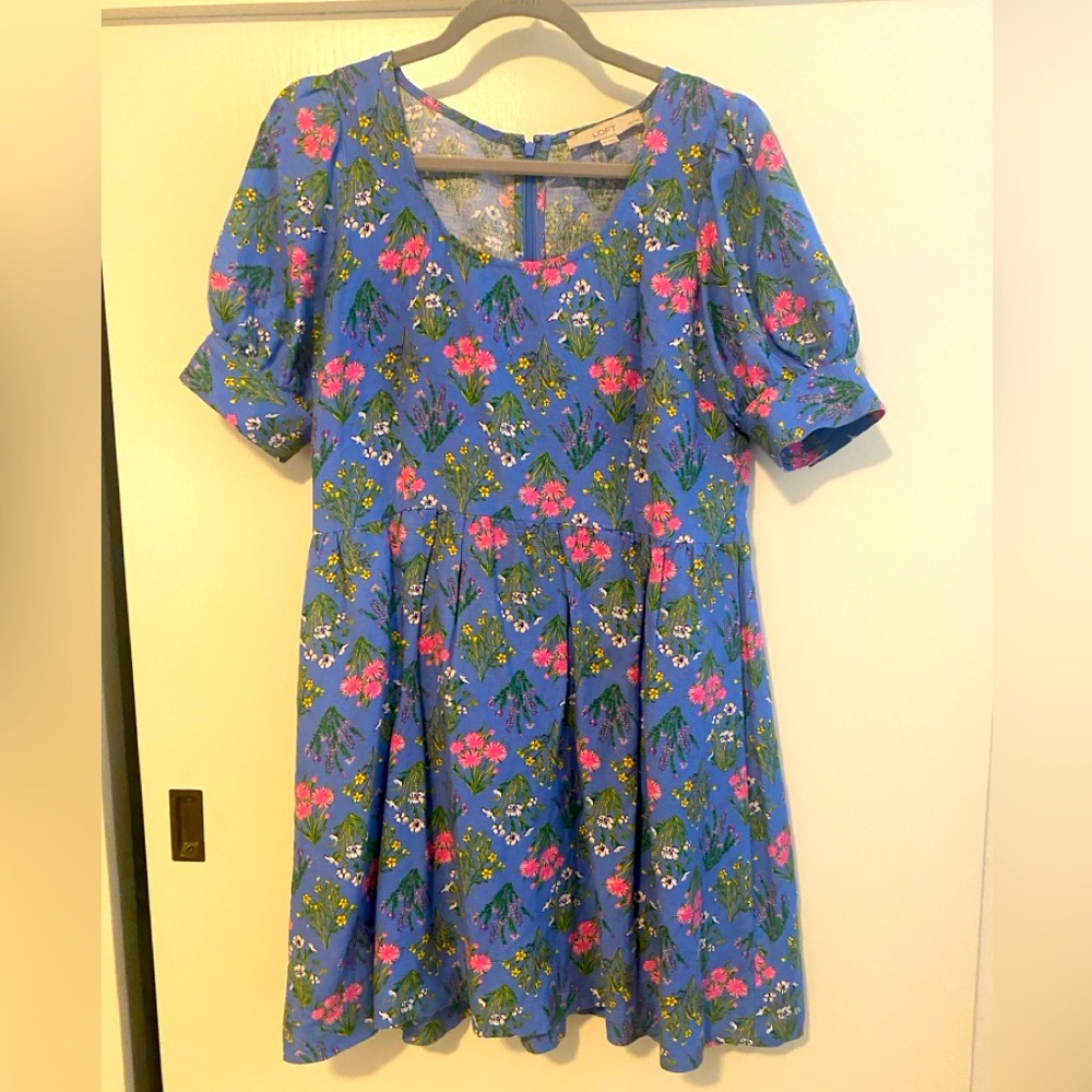 Loft 6P- linen dress